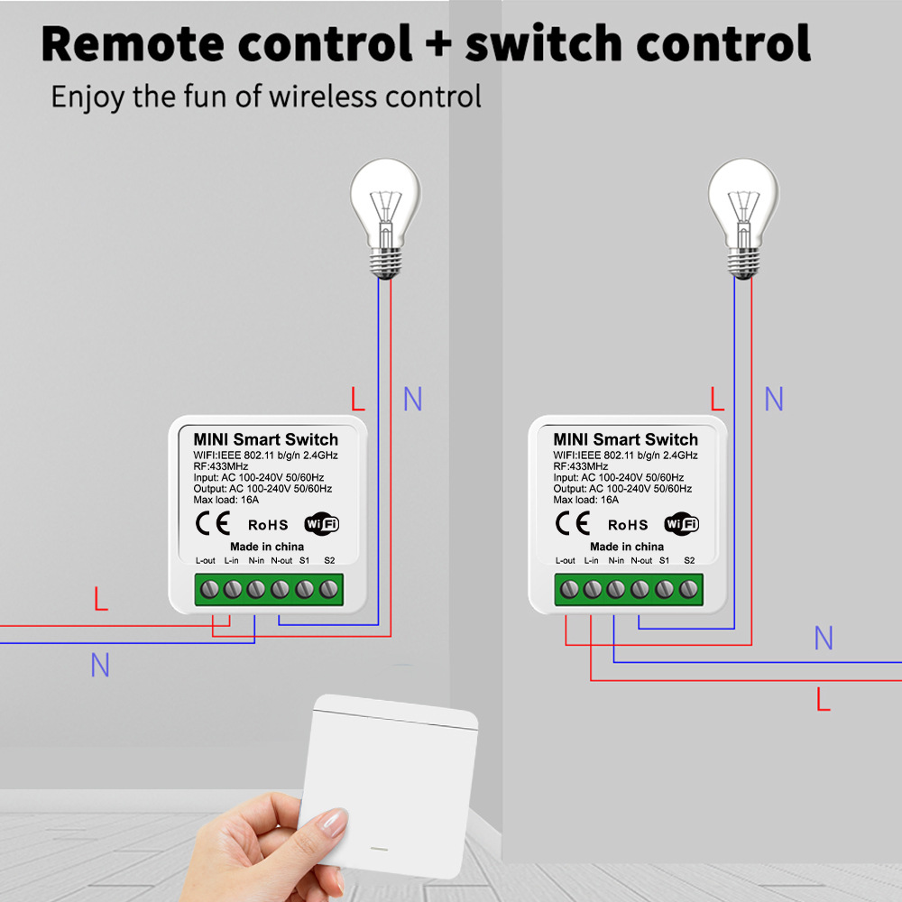 Tuya WiFi Slimme Lichtschakela - Smart Home Google recensie en prijs