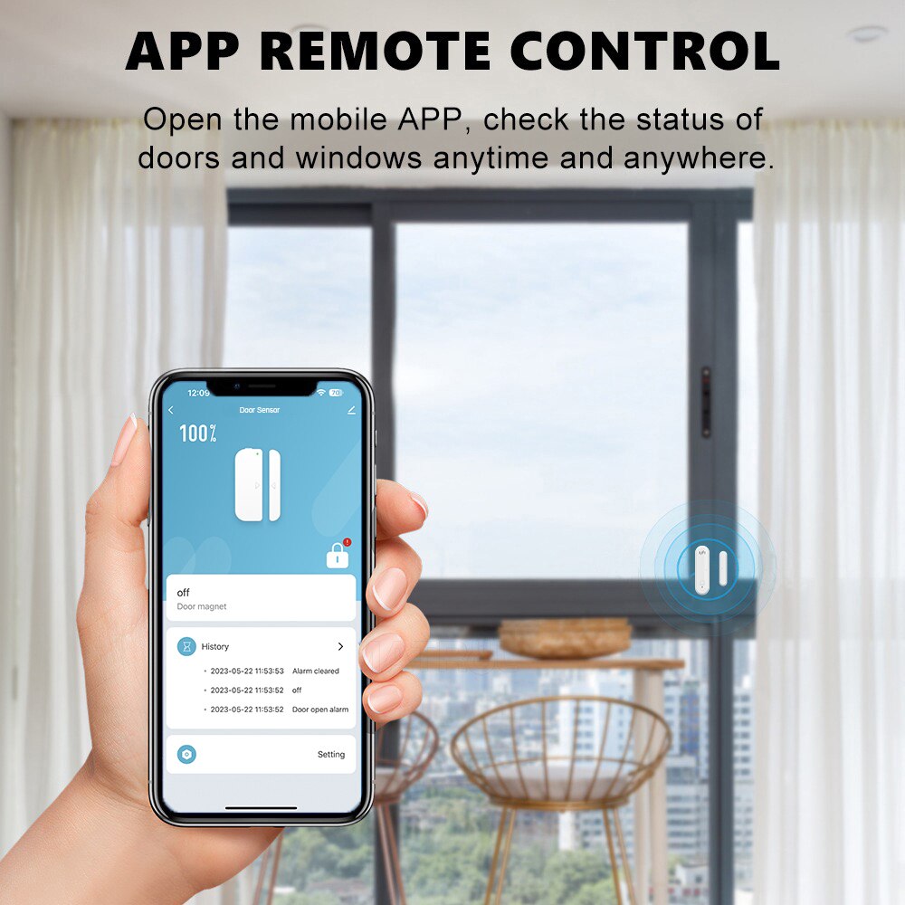 ONENUO Tuya Smart WiFi Deursen - Wireless Door Sensor recensie en prijs
