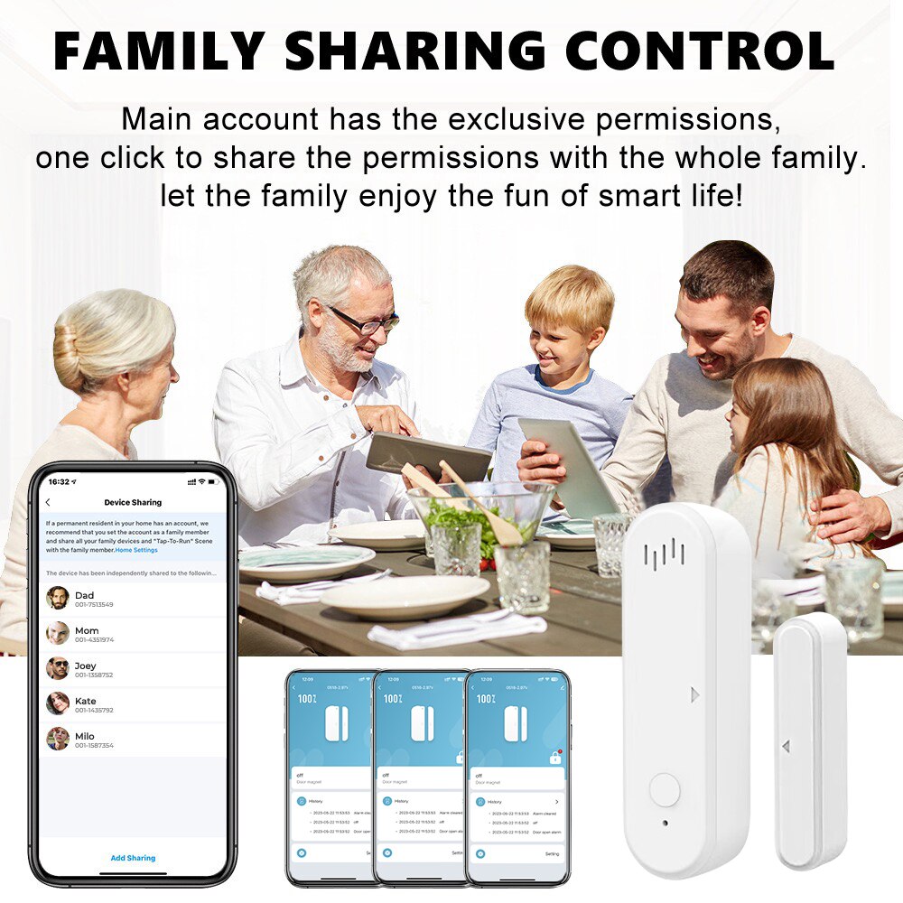 ONENUO Tuya Smart WiFi Deursen - Wireless Door Sensor recensie en prijs