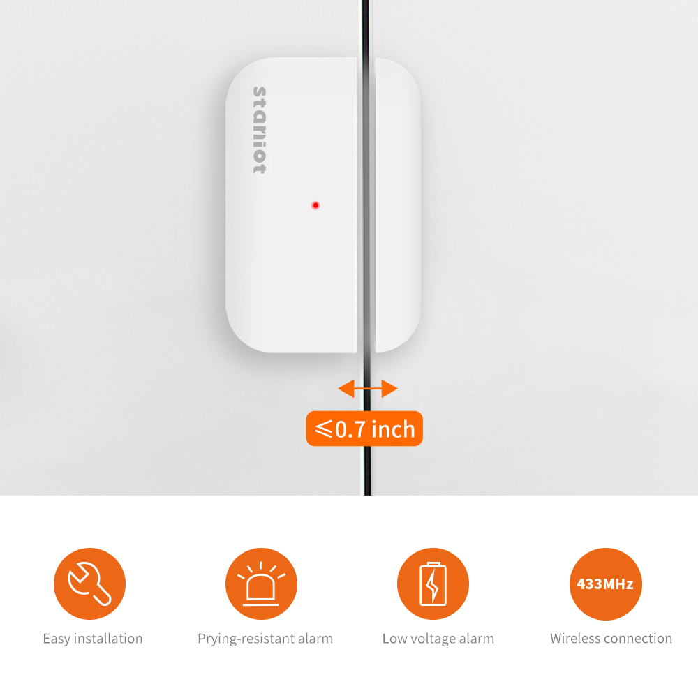 Staniot 5-Jaar Batterij Leven  - Wireless Door Sensor recensie en prijs