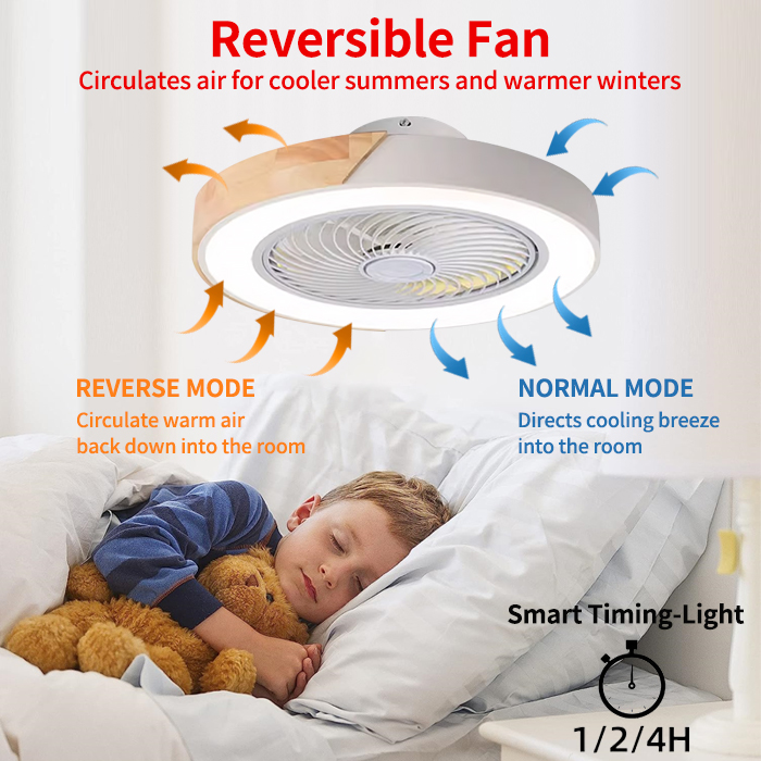 Slaapkamer plafondventilatorla - Smart Ceiling Fan recensie en prijs