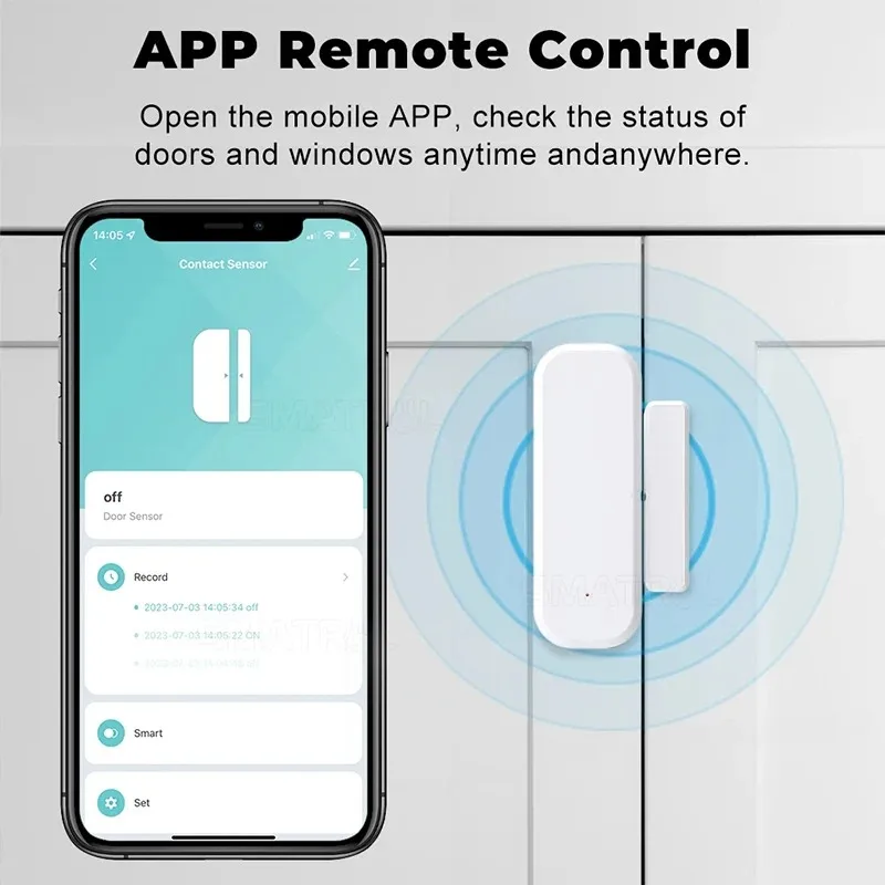 Tuya WiFi Smart Door Window Se - Wireless Door Sensor recensie en prijs