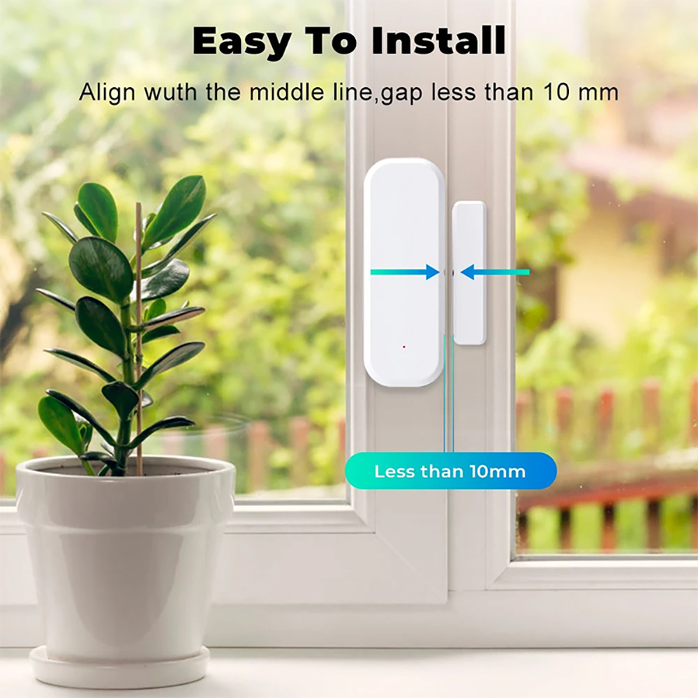 Tuya WiFi Smart Door Window Se - Wireless Door Sensor recensie en prijs