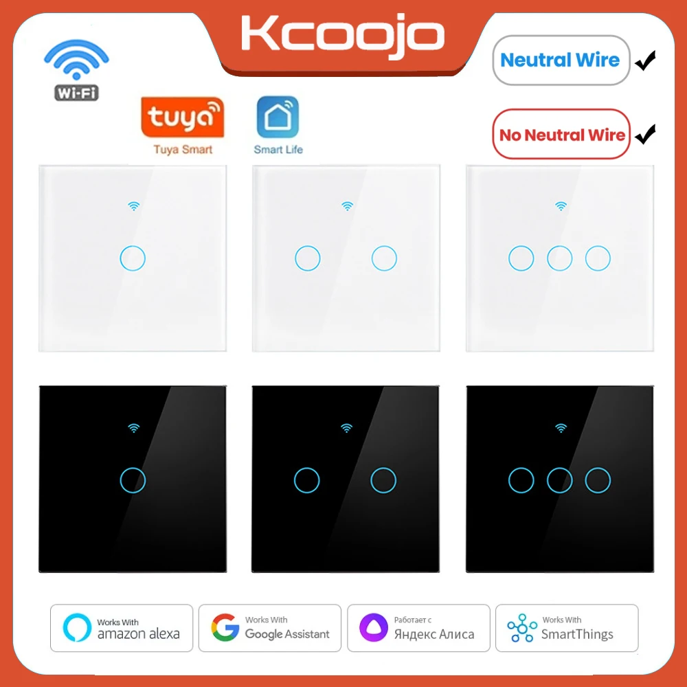 Tuya Wifi EU Smart Switches 1/ - Smart Home Google recensie en prijs