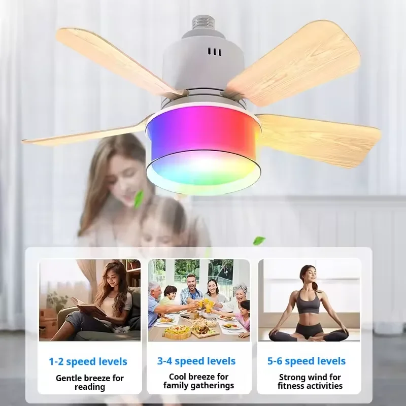 RGB LED-plafondventilatorlampe - Smart Ceiling Fan recensie en prijs