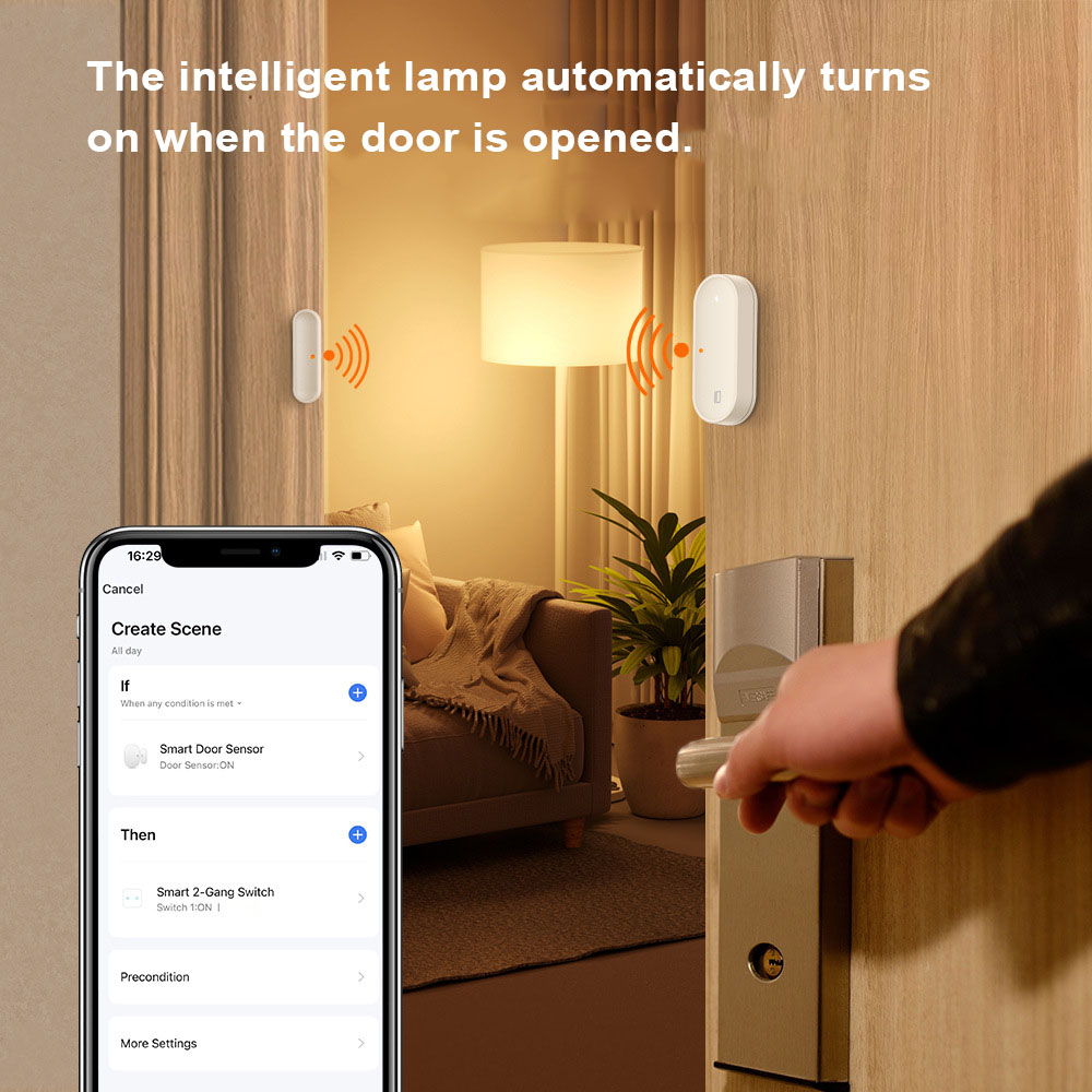 Doodle Wi-Fi ZigBee deur magne - Smart Home Notifications recensie en prijs