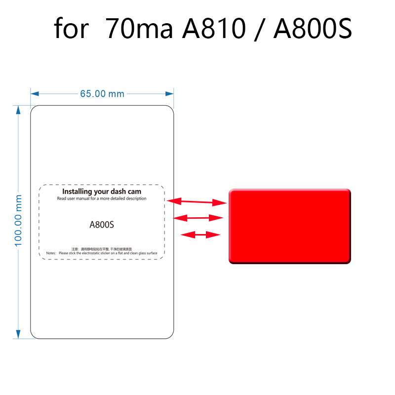 Voor 70mai Dash Cam A810 A800S - Smart Home Tablet recensie en prijs