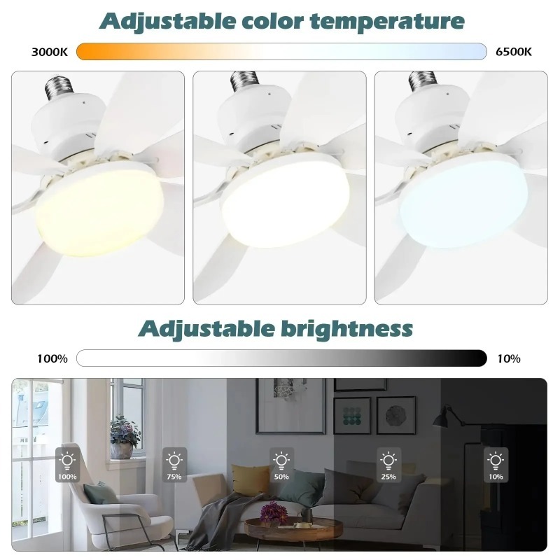 30W/40W plafondventilator met  - Smart Ceiling Fan recensie en prijs