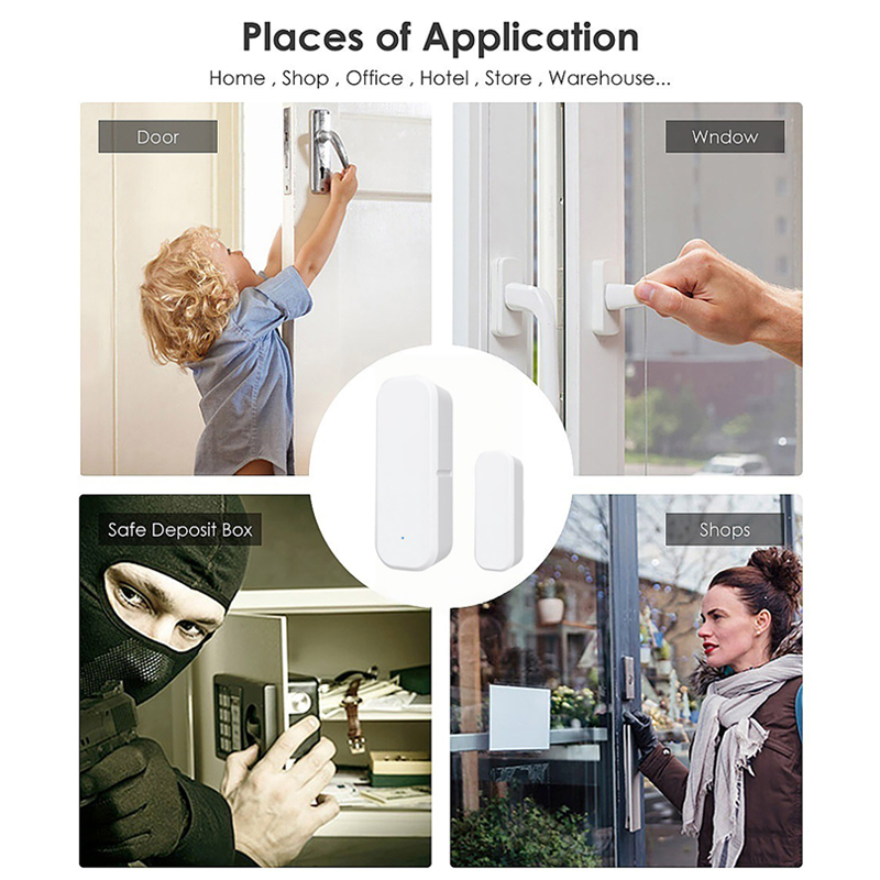 Tuya Smart WiFi-deursensor Sma - Smart Home Notifications recensie en prijs
