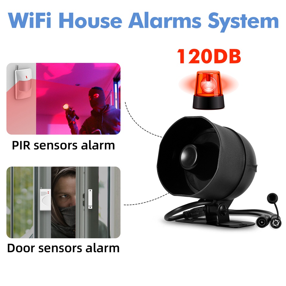 CORINA 120db Sirene Alarmsyste - Smart Home Ecosystems recensie en prijs
