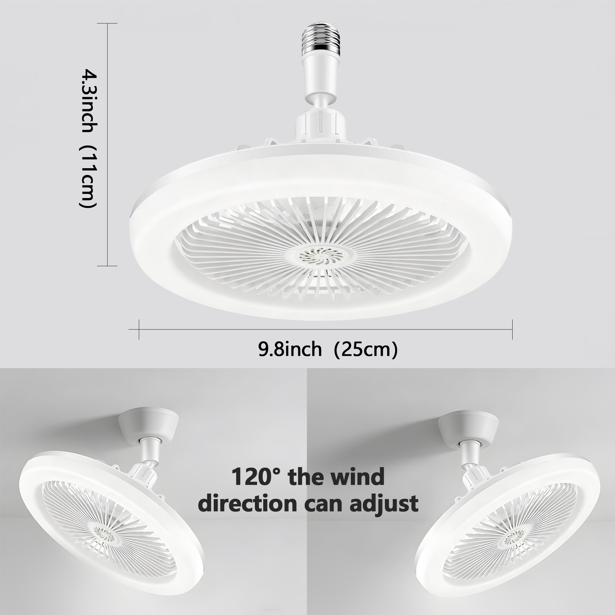 Plafondventilator met lamp 50W - Smart Ceiling Fan recensie en prijs