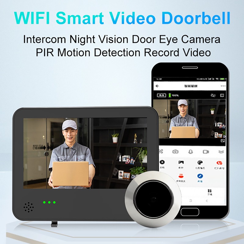 Tuya Smart WIFI Video Deurbel  - Wifi Doorbell Camera recensie en prijs