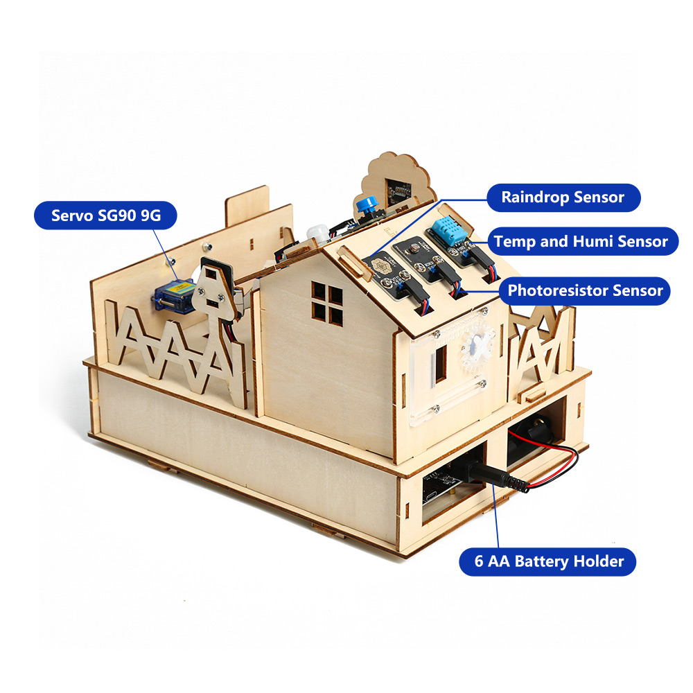 Acebott Diy Smart Home Kit Voo - Smart Home Arduino Project recensie en prijs