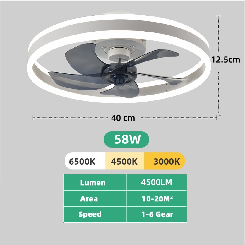 Slimme plafondventilator met v - Smart Ceiling Fan recensie en prijs