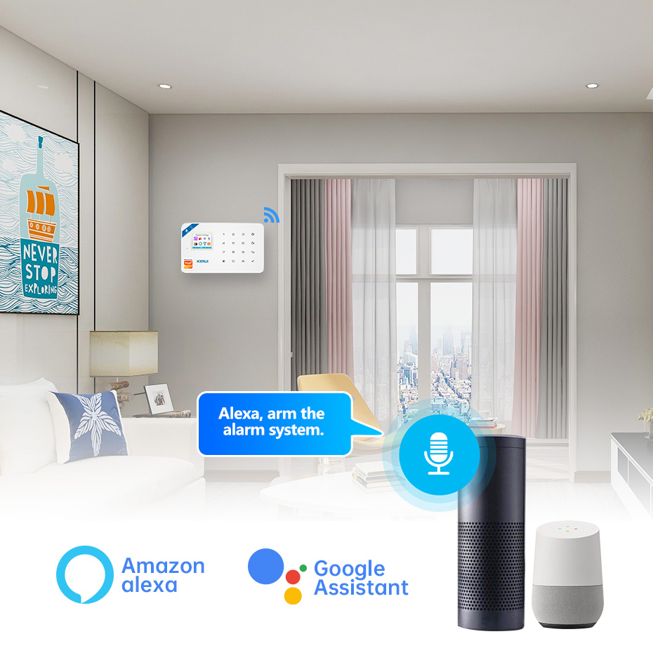 KERUI Alarmsysteem Kit W184 4G - Smart Home Ecosystems recensie en prijs