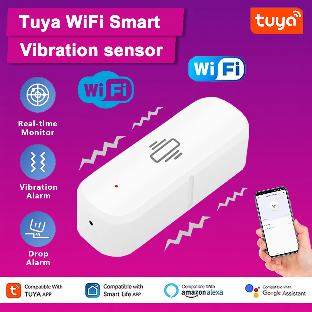 Tuya WiFi Slimme trillingsenso - Smart Home Notifications recensie en prijs