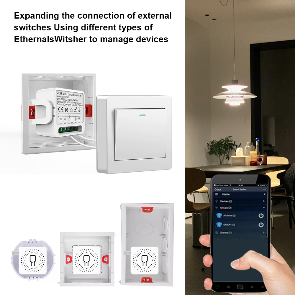 2-weg Tuya Smart Switch 2-voud - Smart Home Google recensie en prijs