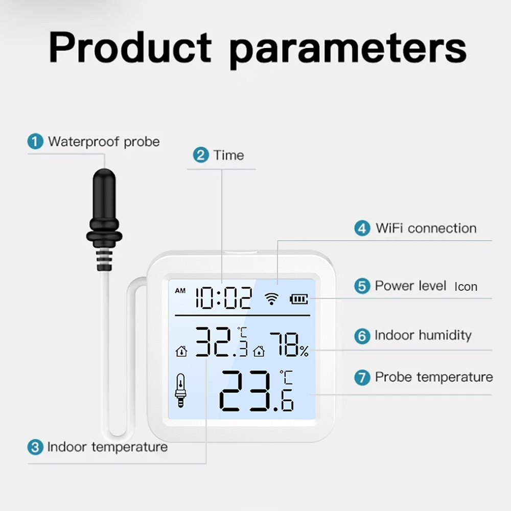 WiFi-vochtigheidstemperatuurse - Smart Home Project recensie en prijs