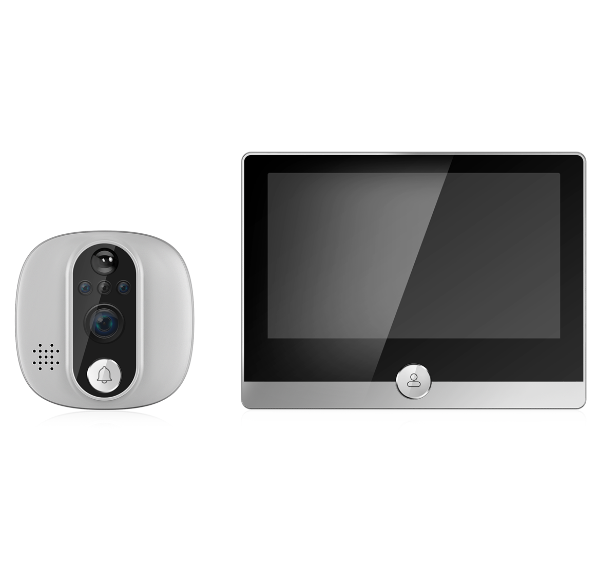 4.3 Inch IPS Scherm 2MP 1080P  - Wifi Doorbell Camera recensie en prijs