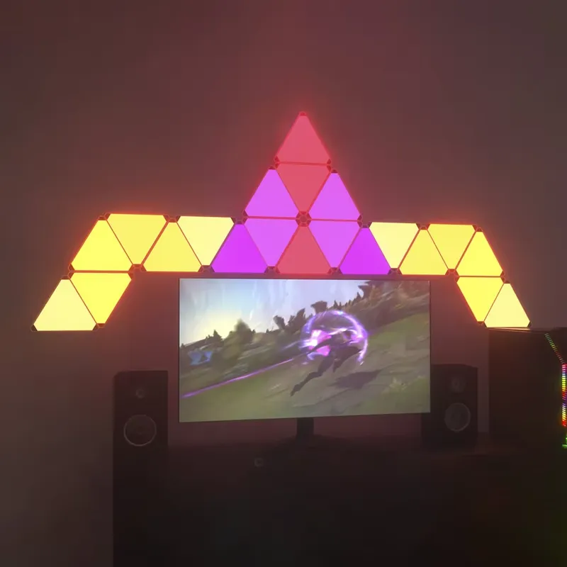 Banqcn Triangle LED Gaming Set - Smart Home Google recensie en prijs