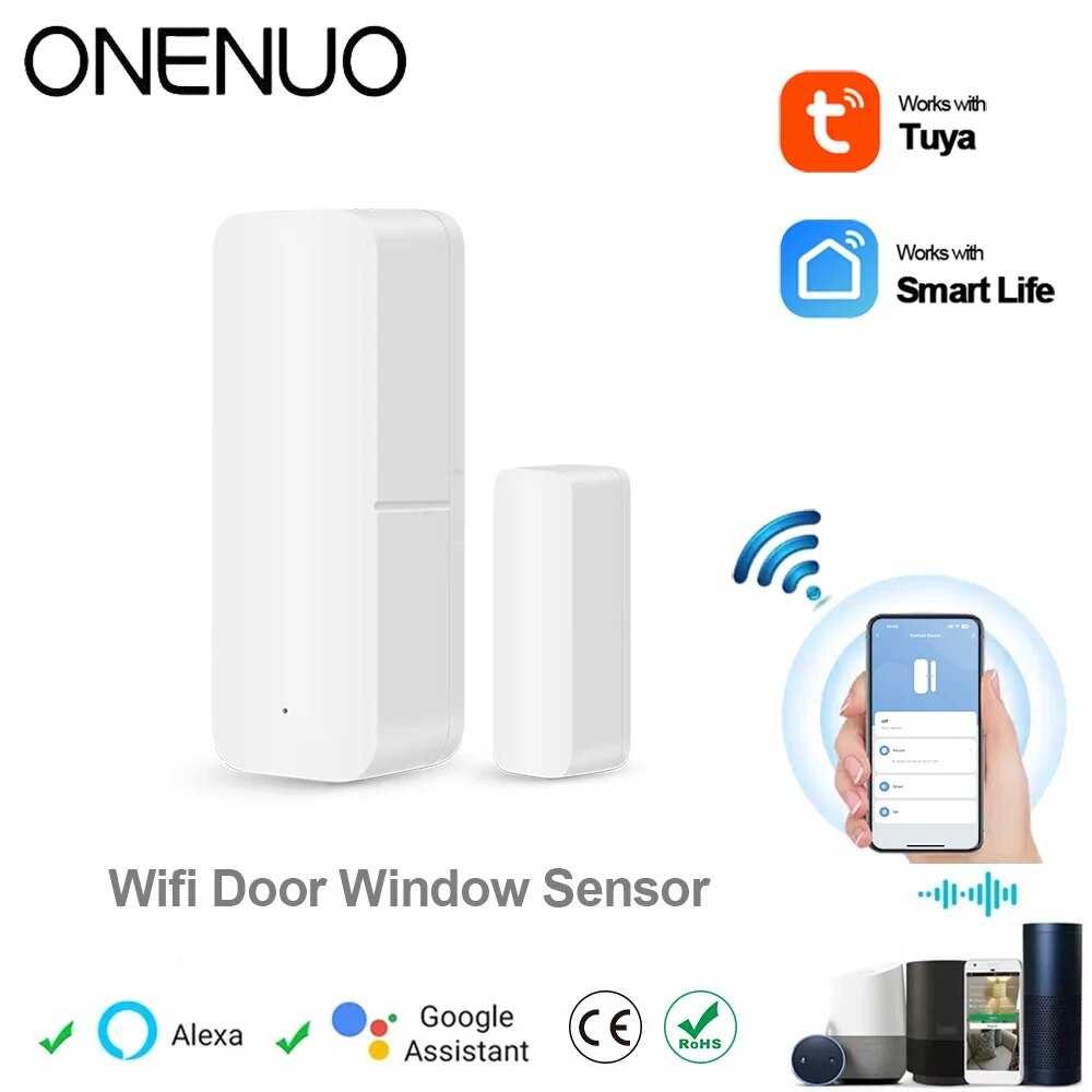ONENUO Tuya Smart WiFi-deursen - Smart Home Notifications recensie en prijs